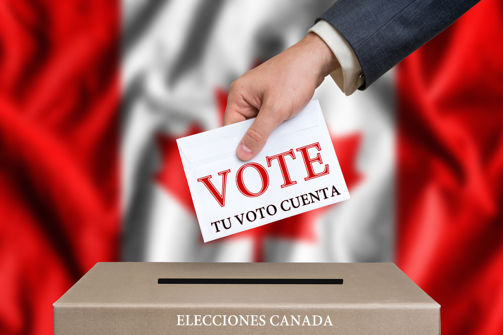 Como votar por correo en las elecciones en Canadá 